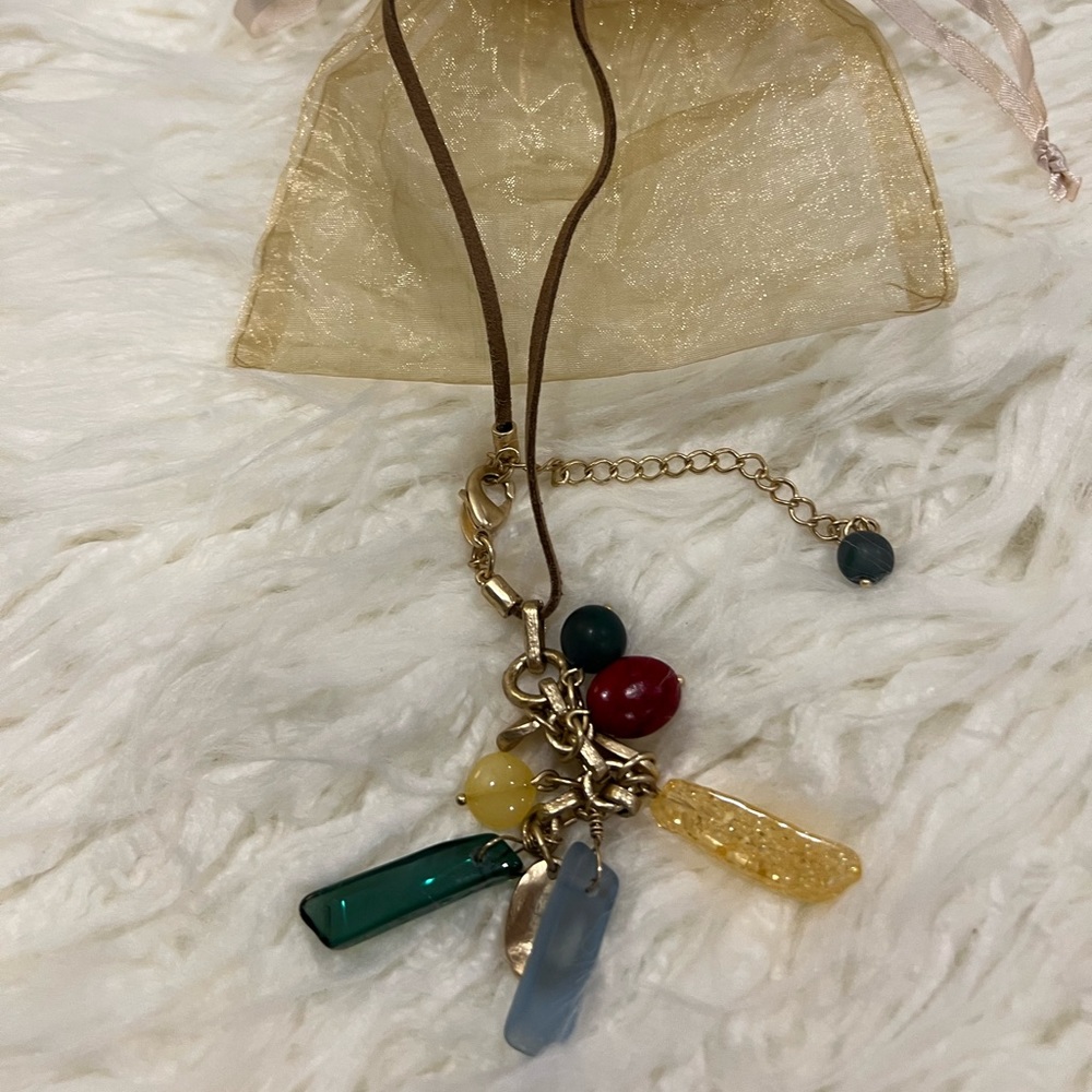 Chico’s multi color stone necklace